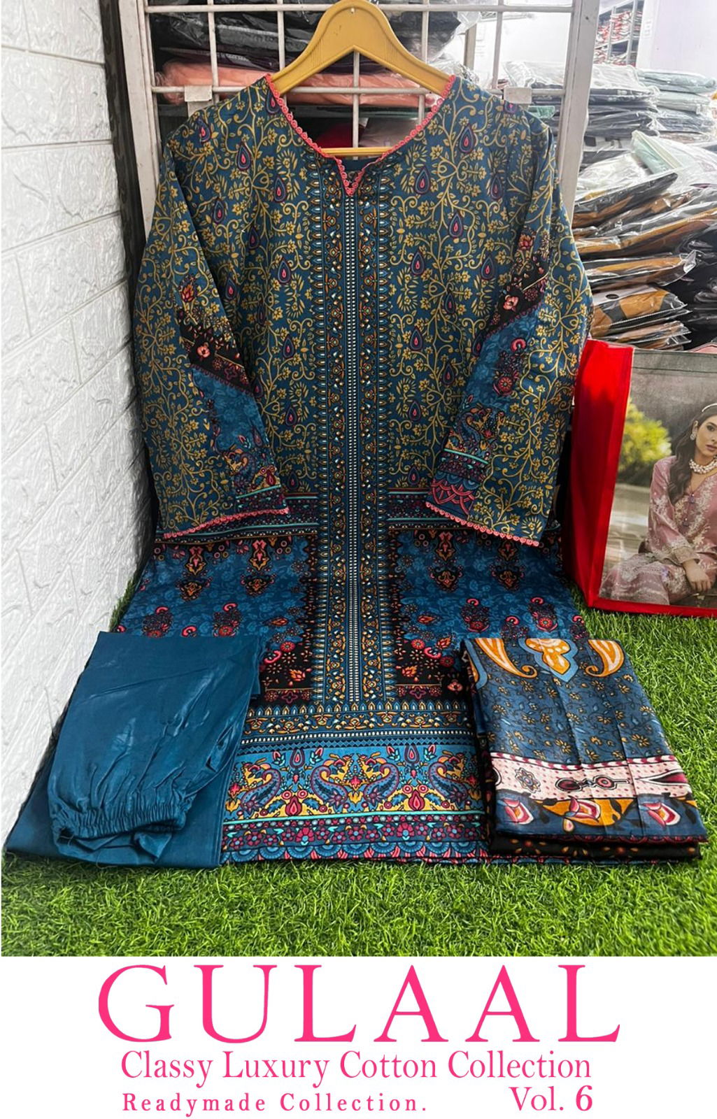 Gulaal Classy Luxury Cotton Vol 6 Non Catalog Readymade Suits